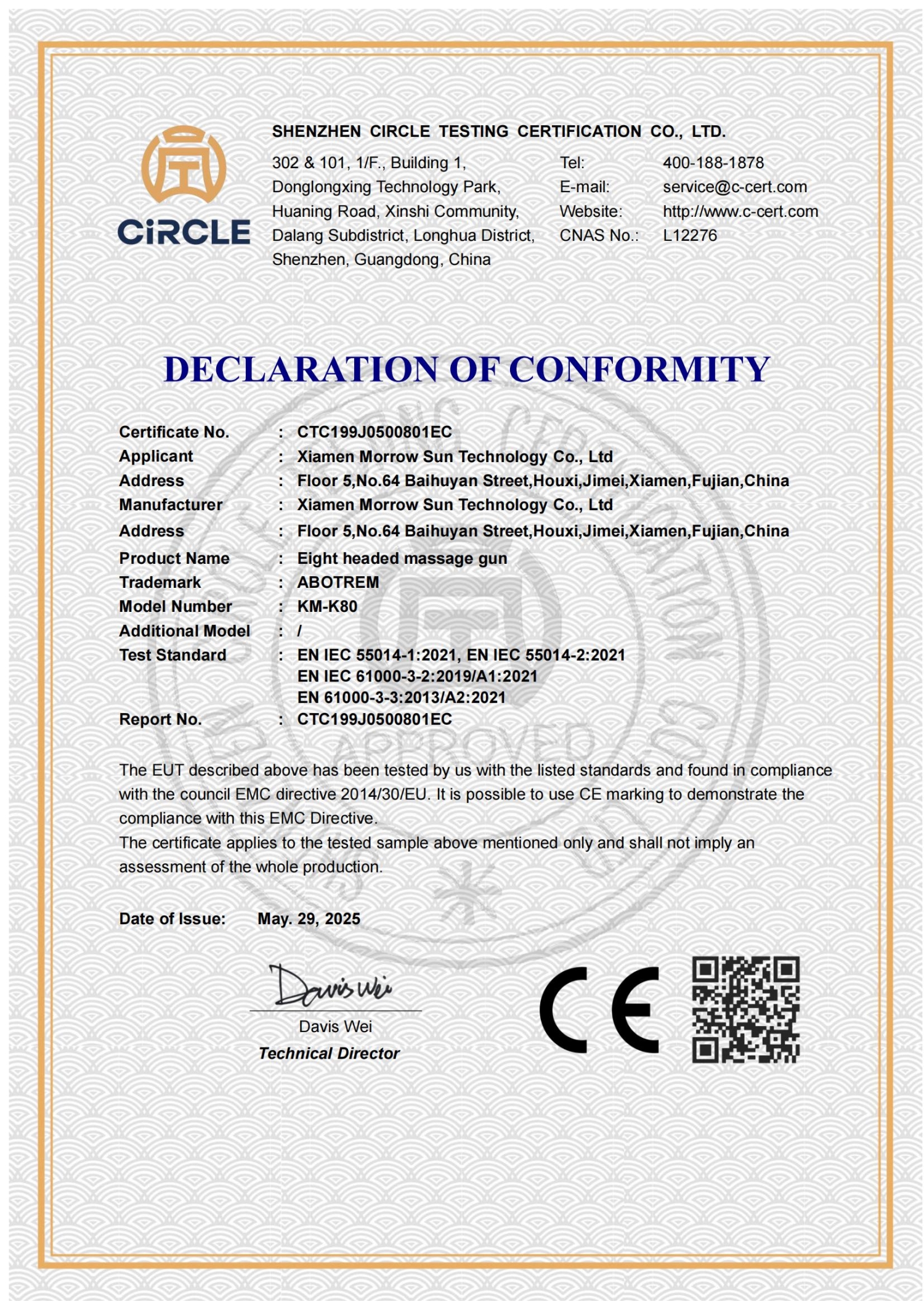 CTC199J0500801EC