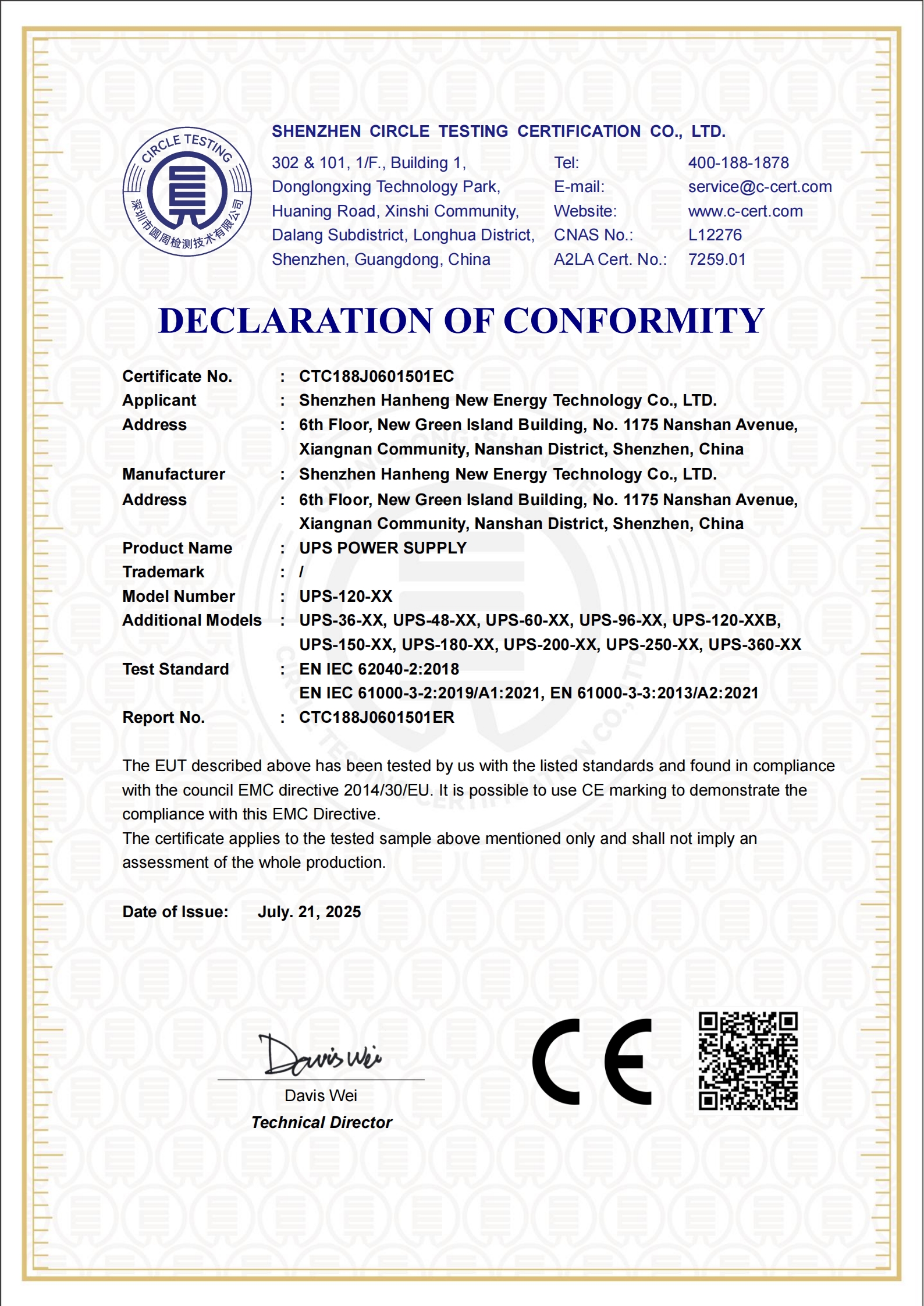 CTC188J0601501EC