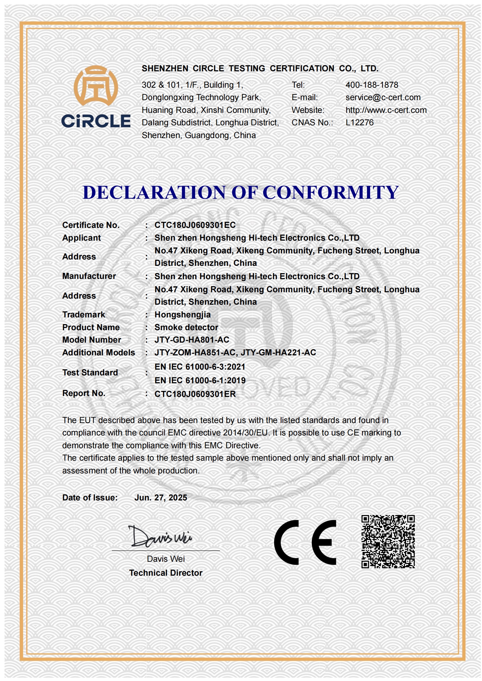 CTC180J0609301EC