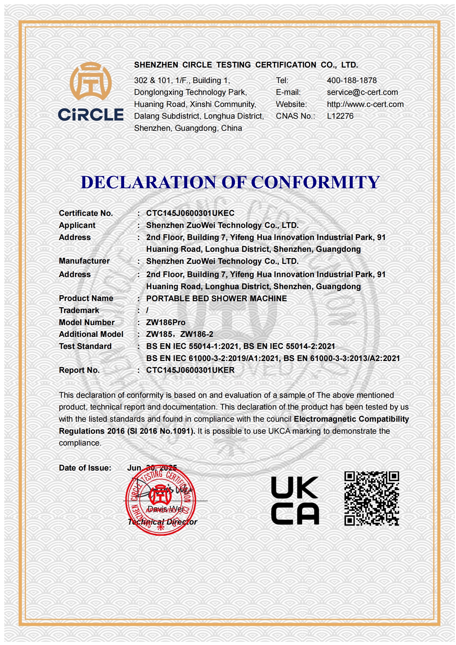 CTC145J0600301UKEC