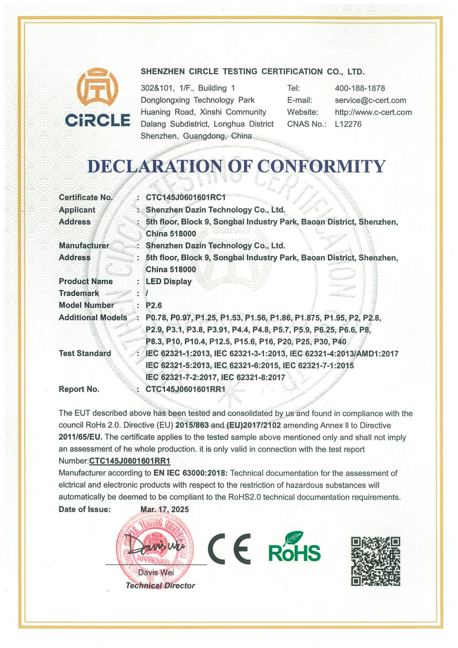 CTC145J0601601RC1