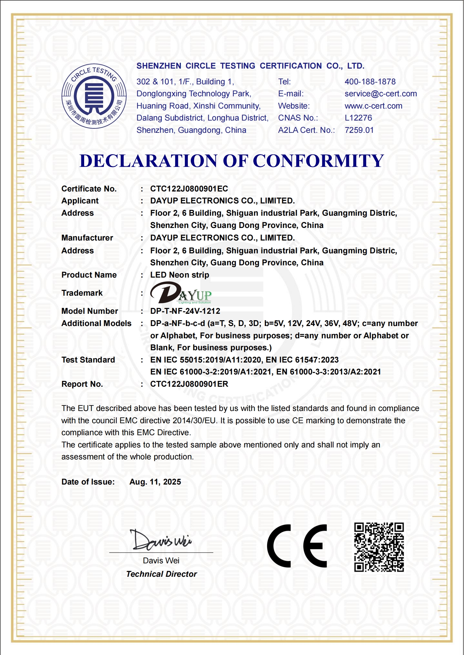 CTC122J0800901EC