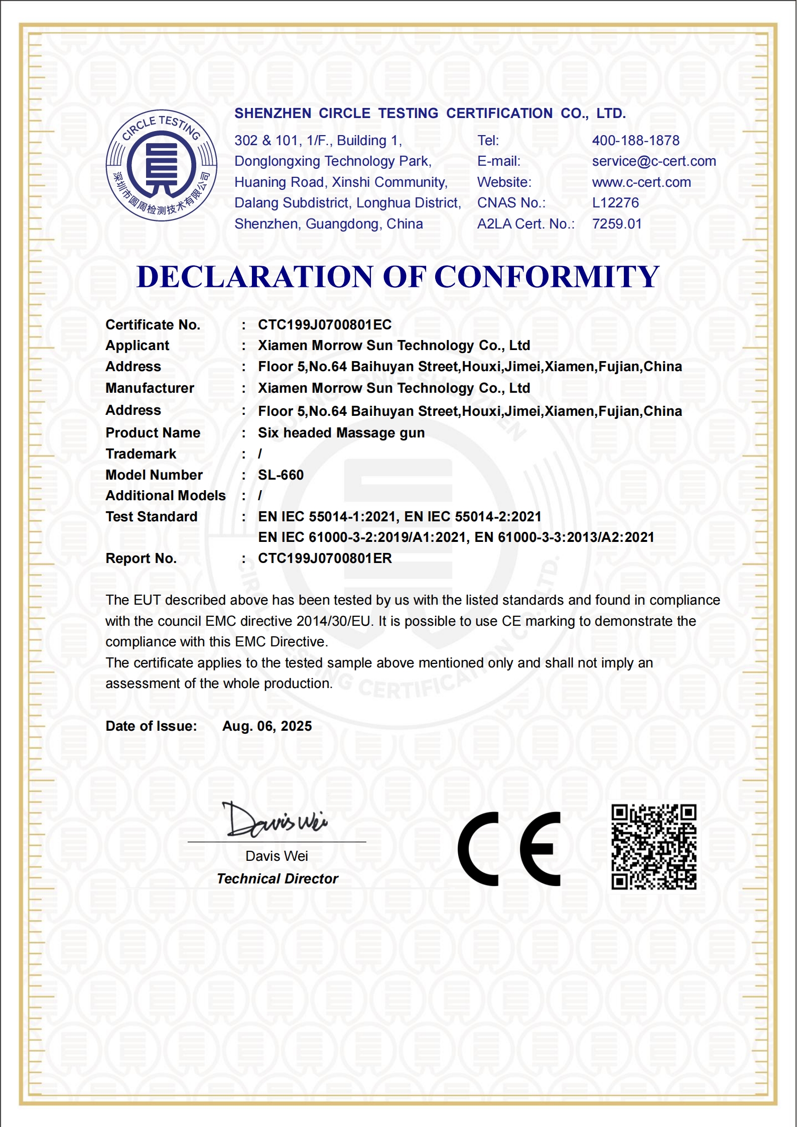 CTC199J0700801EC