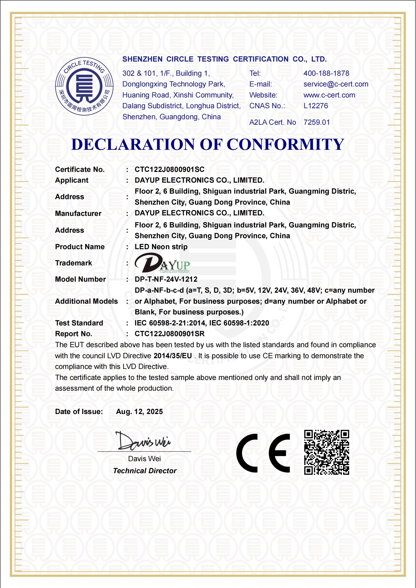 CTC122J0800901SC