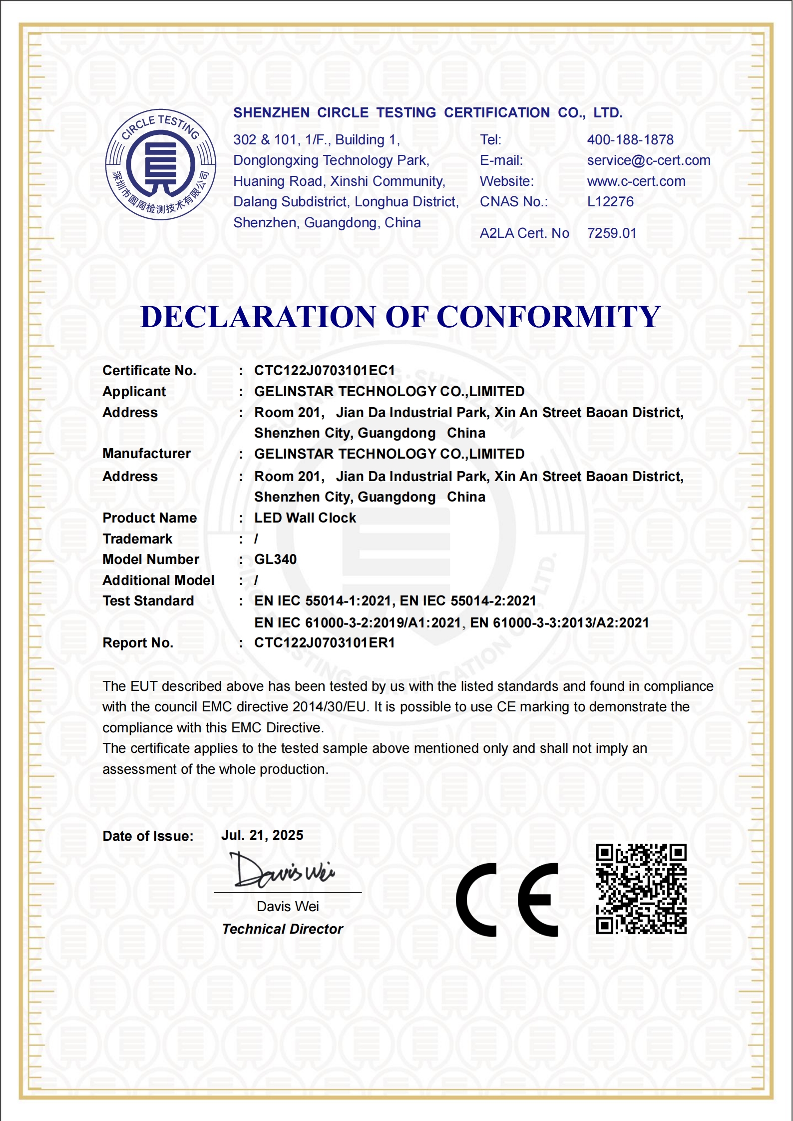 CTC122J0703101EC1