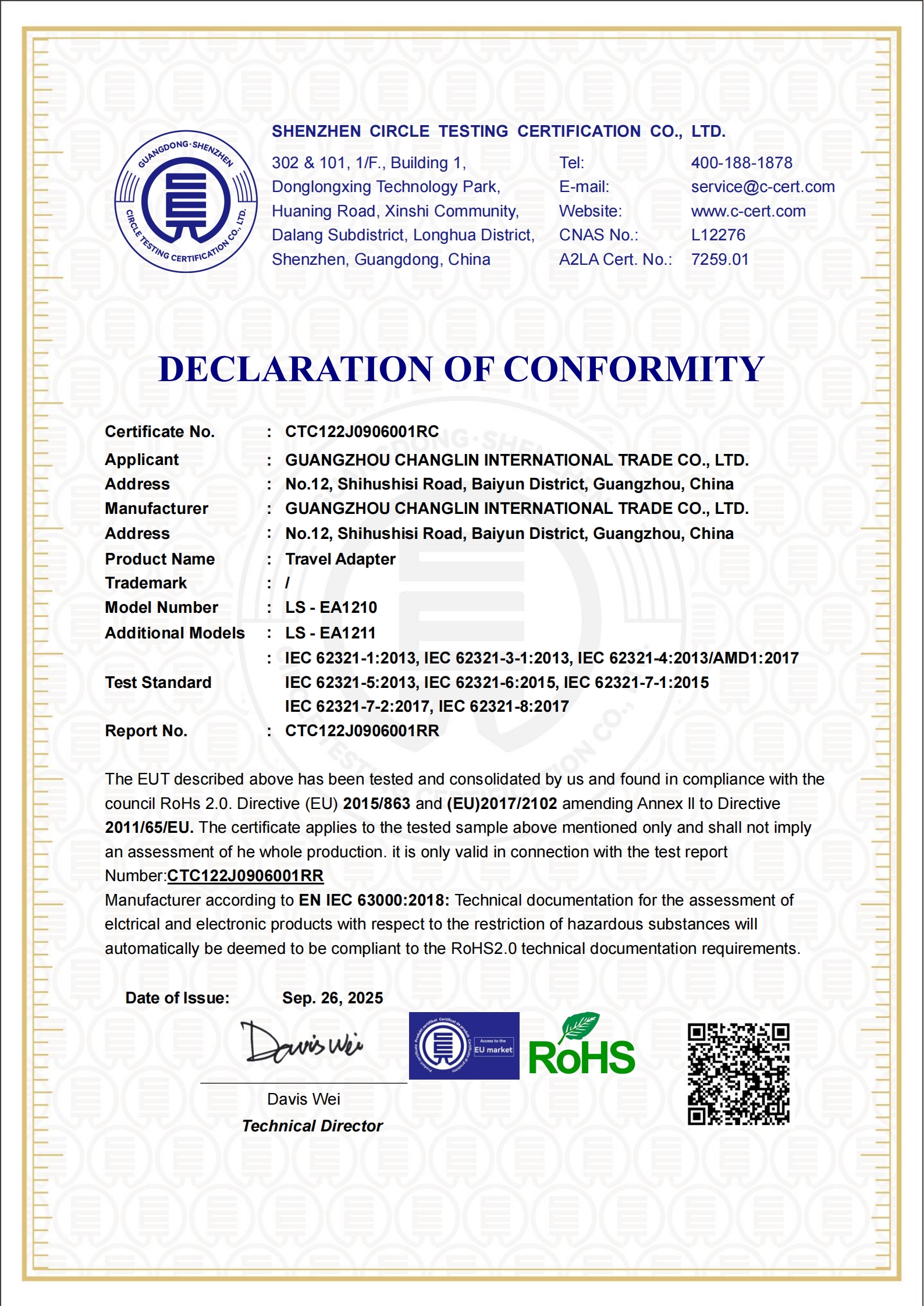 CTC122J0906001RC