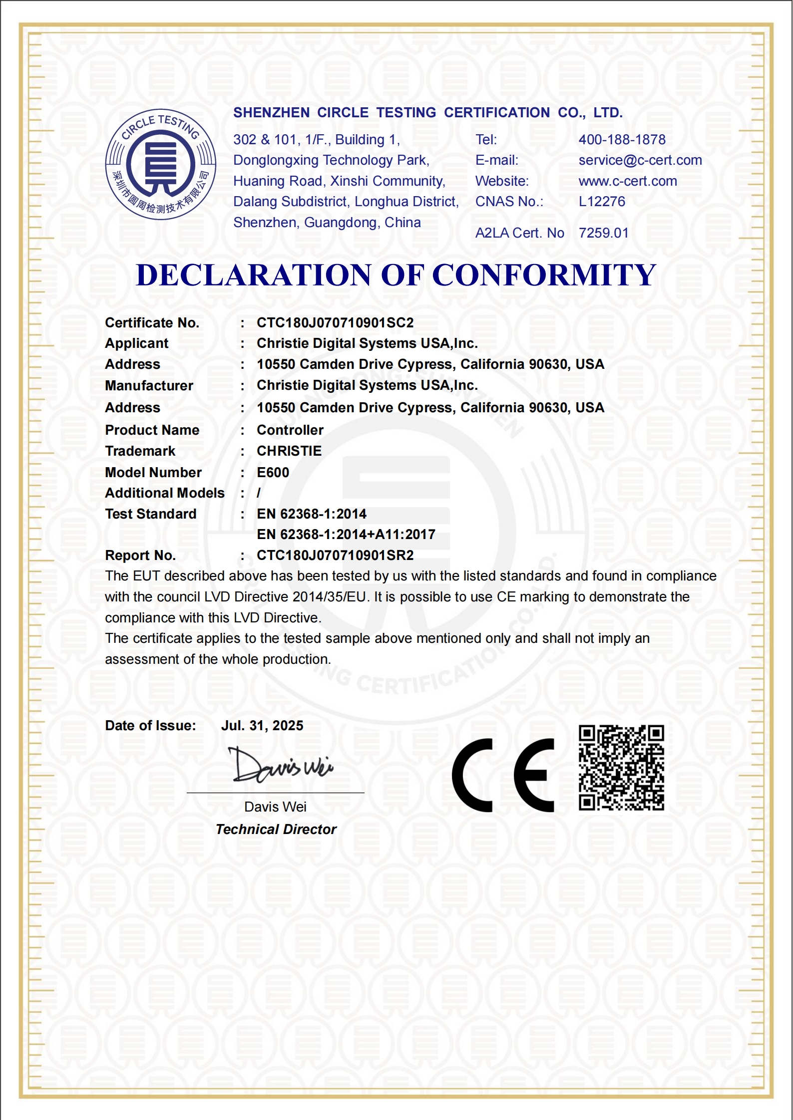 CTC180J070710901SC2