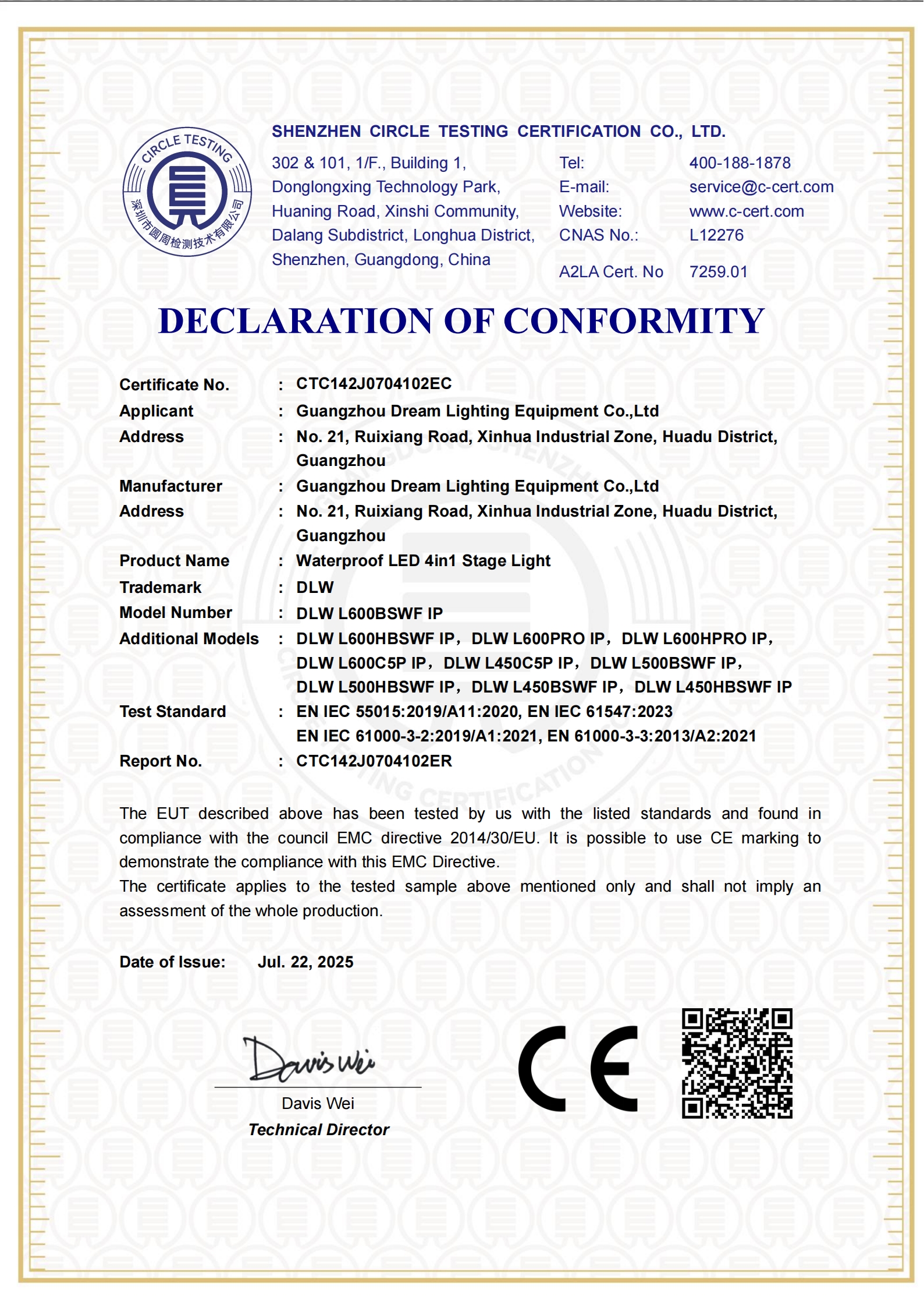 CTC142J0704102EC