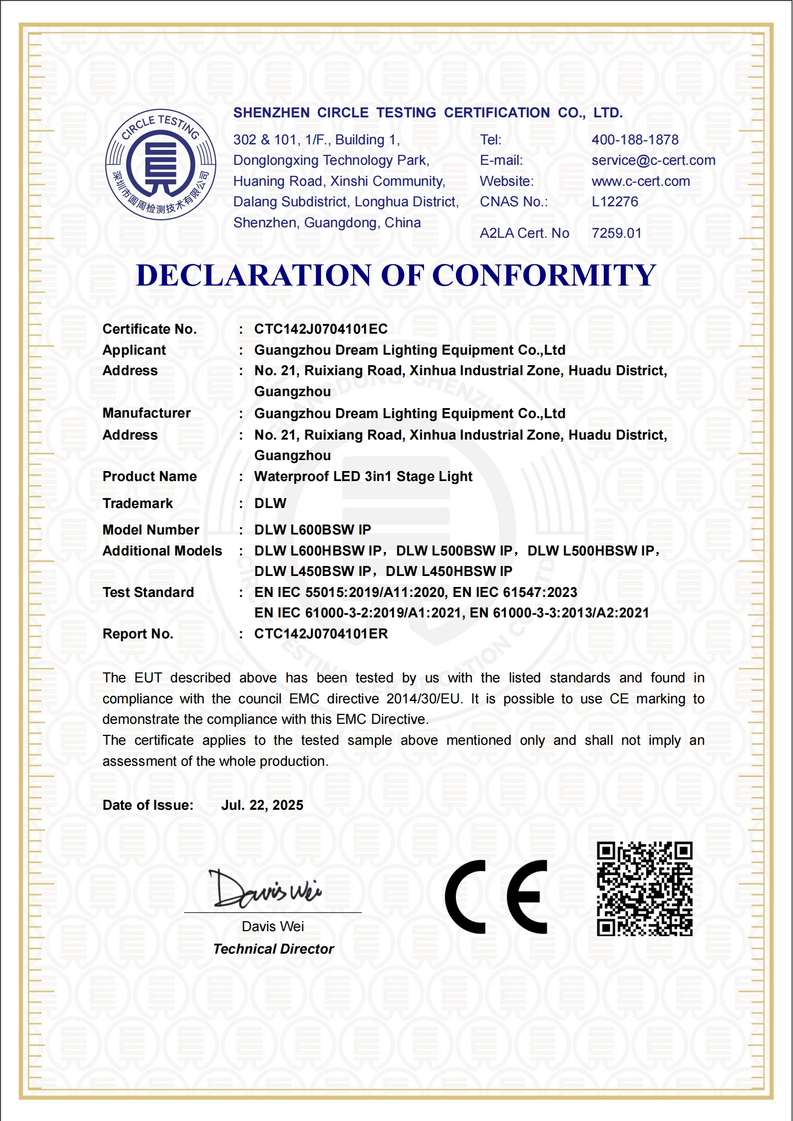 CTC142J0704101EC