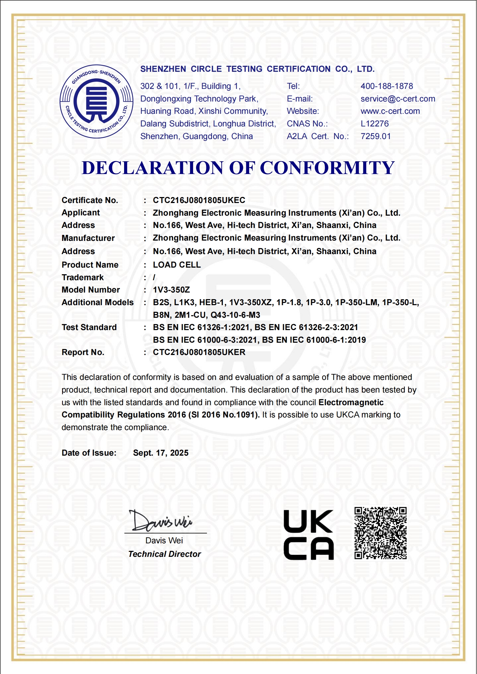 CTC216J0801805UKEC