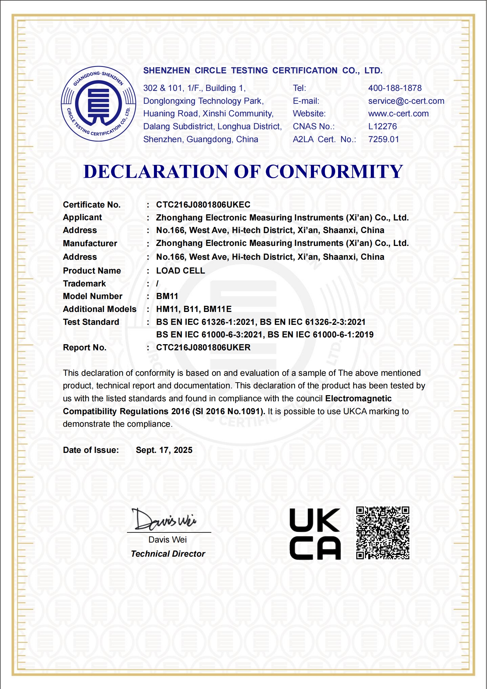 CTC216J0801806UKEC