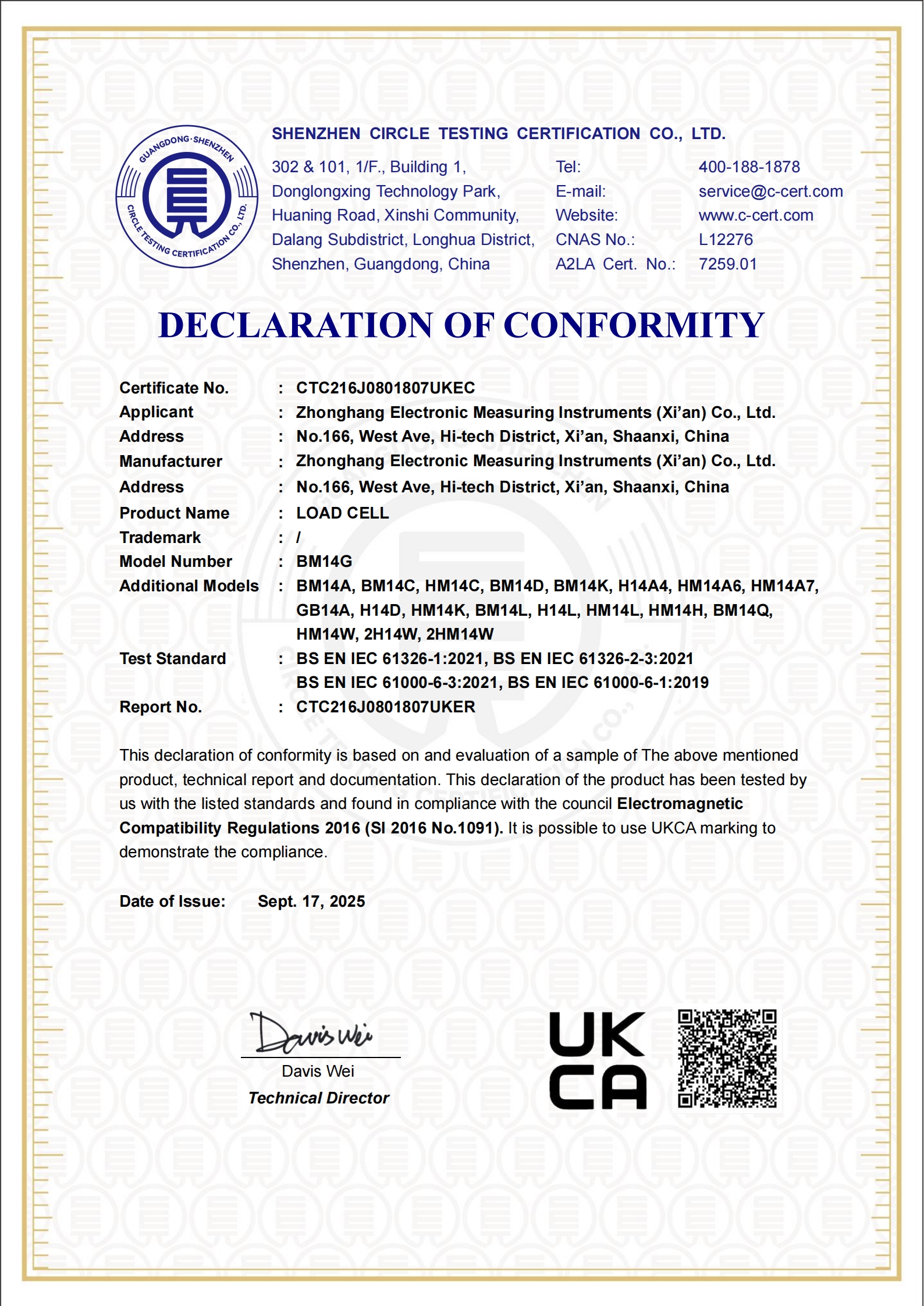 CTC216J0801807UKEC