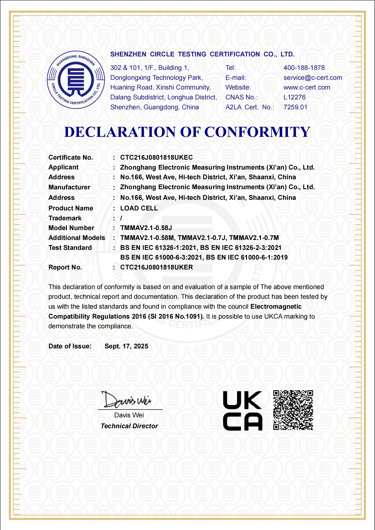 CTC216J0801818UKEC