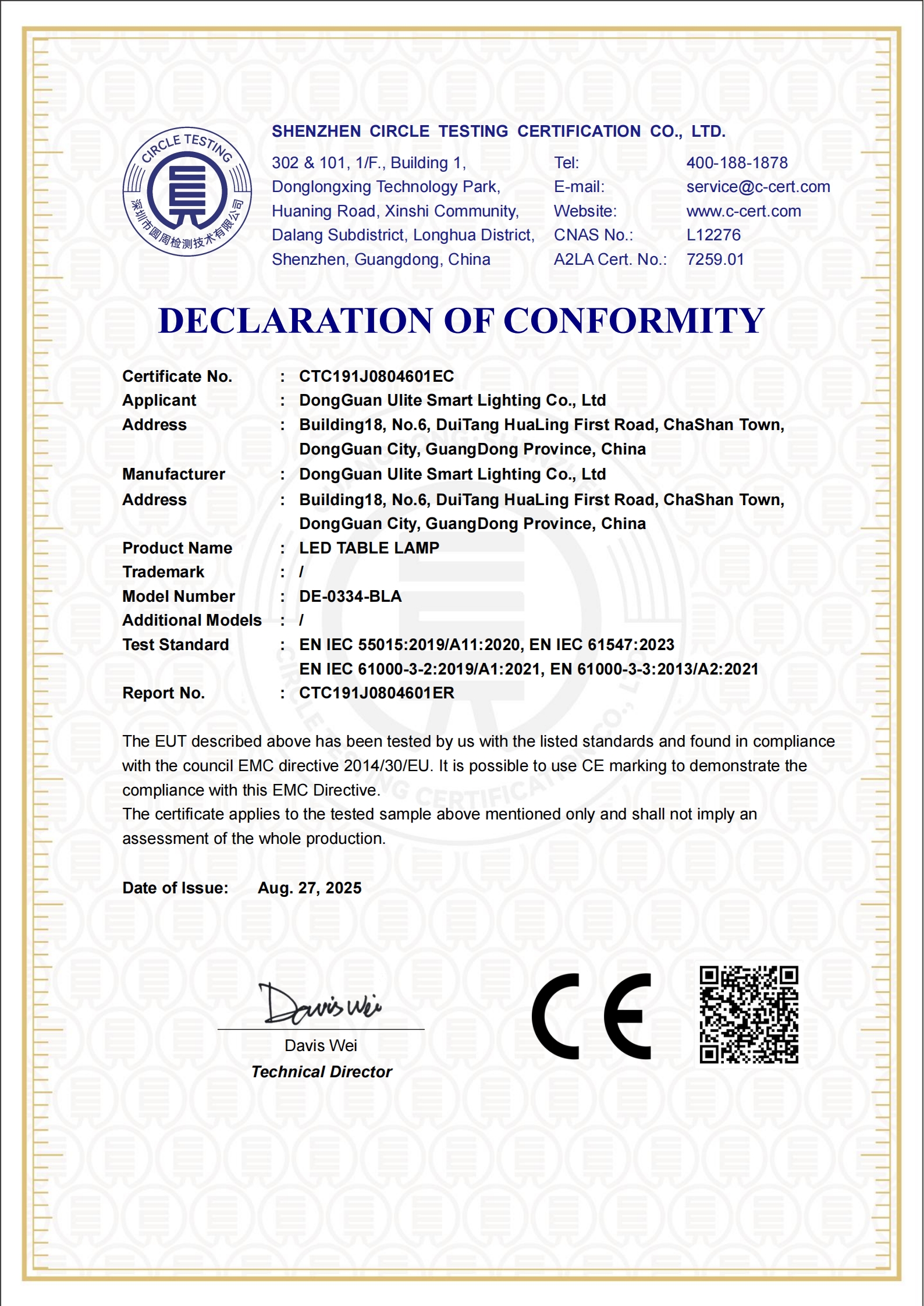 CTC191J0804601EC